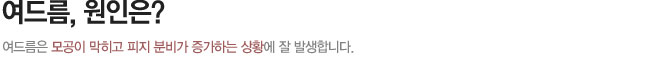 여드름이란