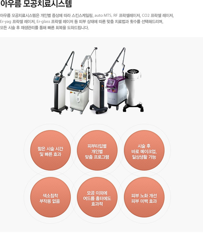 아우름 모공치료시스템